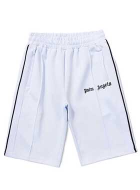 Palm Angels 22SS Letters Logo PA Unisex Beach Shorts, Mens a