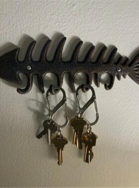 Fashionable Simple Wall Hanging Hook Wall-mounted Fish Bone