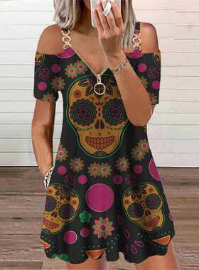 Butterflies 3D Print Elegant Fashion Dress Women's Clothing