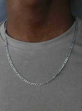 2022 Fashion New Figaro Chain Necklace Men Stainless Steel G