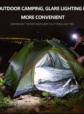 Modes Waterproof COB LED Flashlight Outdoors Headlight