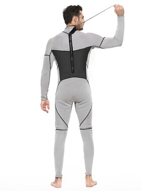 Men's Full Body Wetsuit, 3mm Men Neoprene Long Sleev