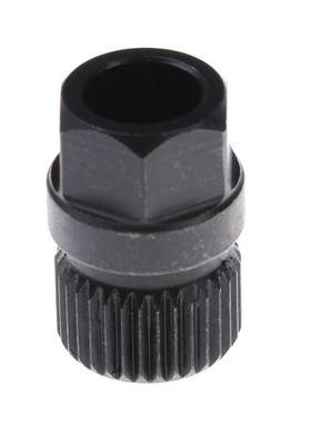 Black 33 Teeth Spline Alternator Clutch Free Wheel Pulley Re