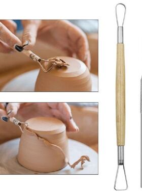 8 Pieces Polymer Clay Tools Kit Ceramic Pottery Modeling