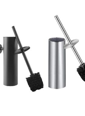 Toilet Brush 04 Stainless Steel Long Handled Handheld