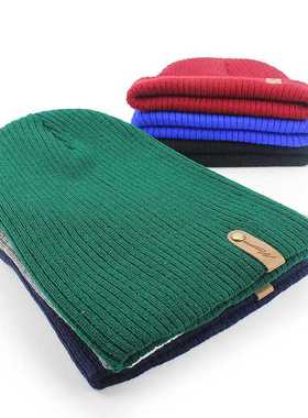 Warm hats, Men's and Women's Autumn and Winter Knitted hats,