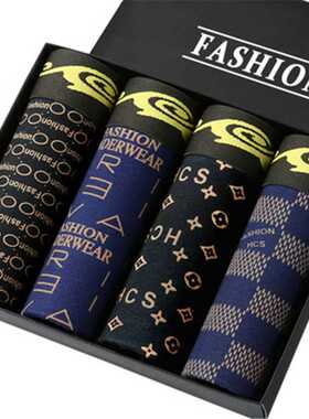 Men's Panties 4pcs/lot Fashion Underwear Boxers brand Underp