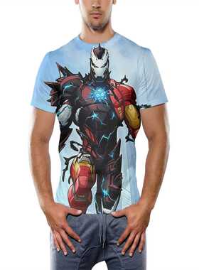 Marvel Men Clothes 2022 New Mens Summer Venom Print Men Shor