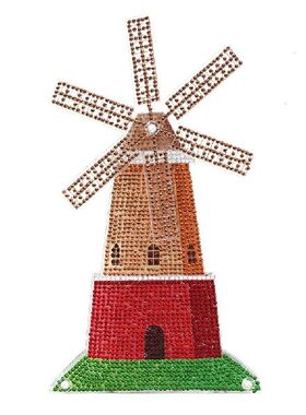 3D  Diamond Crafts Kit Mini Handmade Ferris Wheel Kids