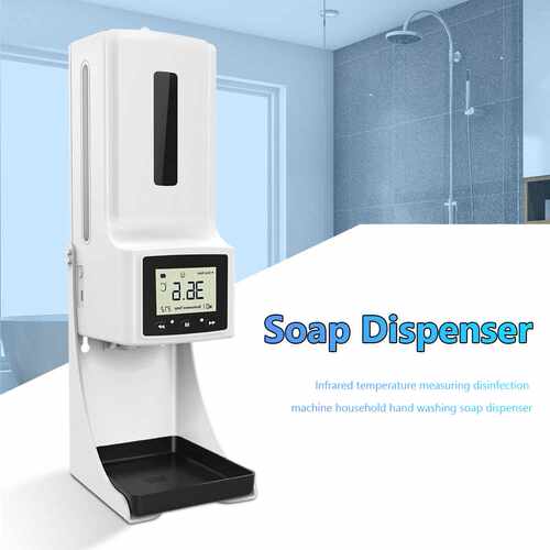 2 In 1 Smart Sensor Soap Dispenser Wall-mounted Automatic Ha - 图2