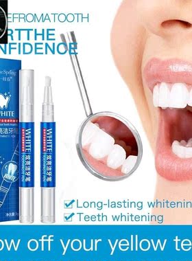 Teeth Whitening Gel Remove Yellow Teeth Whitening White Pen