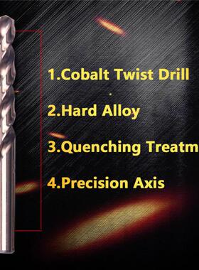 13pcs/set Metal Drilling Twist Drill Bit 1.5mm-6.5mm Diamete