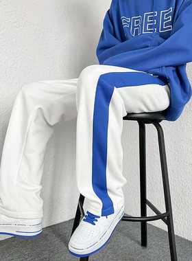 Privthinker 2022 Spring New Klein Blue Men's Stright Pnts