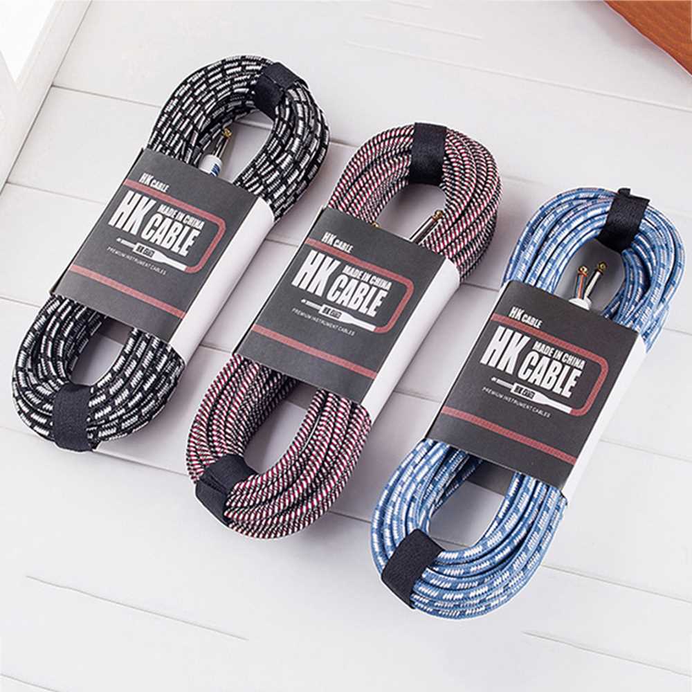 Random Color Electric Guitar Cable Wire Cord 3M 5M 10M No No-图1