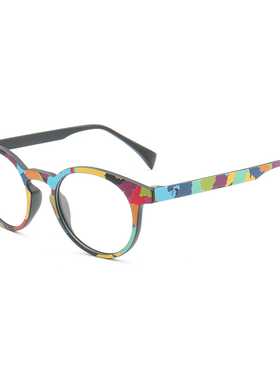 Vintage Women Round Glasses Frames Men Optical Eyeglass Fram