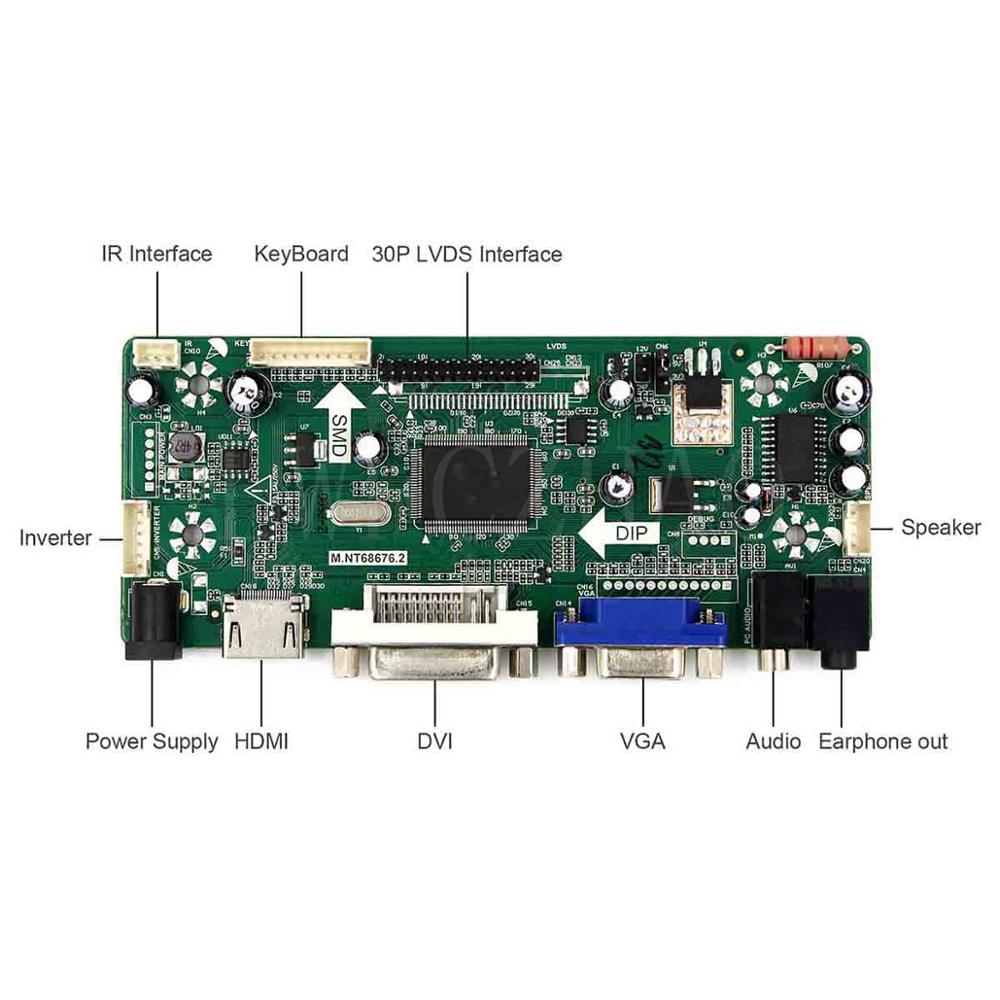 Lwfczhao Monitor Kit for N173HGE L11 N173HGE L21 HDMI+DVI+V - 图0