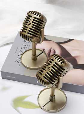 Simulation Classic Retro Dynamic Vocal Microphone Vintage St
