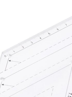 45 Degree DIY Patchwork For Diamond Rhombus Template Quiltin