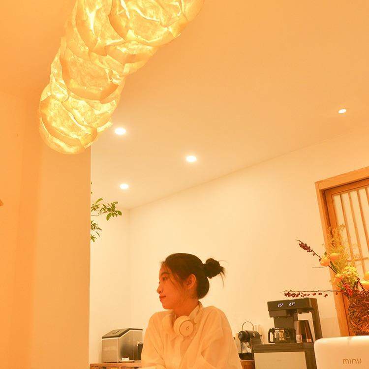 创意纸云艺术吊灯日式民宿云朵吊灯餐厅灯工程客厅设计感艺术灯具,淘宝优惠券,粉丝福利购,淘宝优惠卷