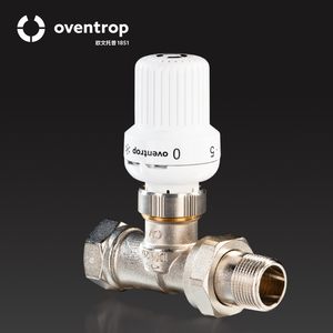 Oventrop 欧文托普 温控阀 地暖暖气散热片温控调节阀 回水截止阀