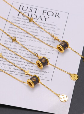 钛钢轻奢小蛮腰项链234