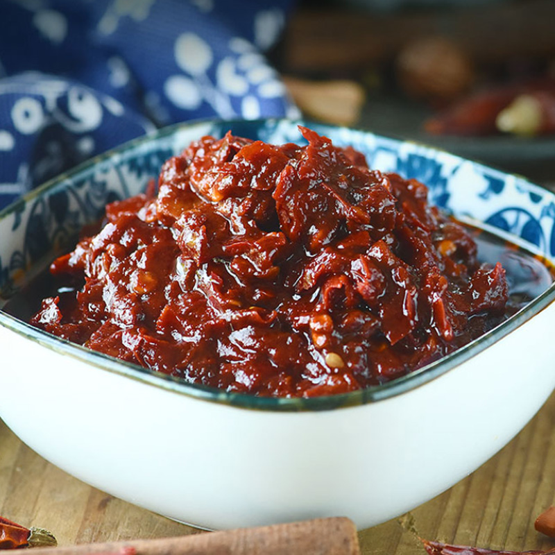 恒星薄盐酱香豆瓣500g四川红油豆瓣酱一年陈酿调底料香辣炒菜专用