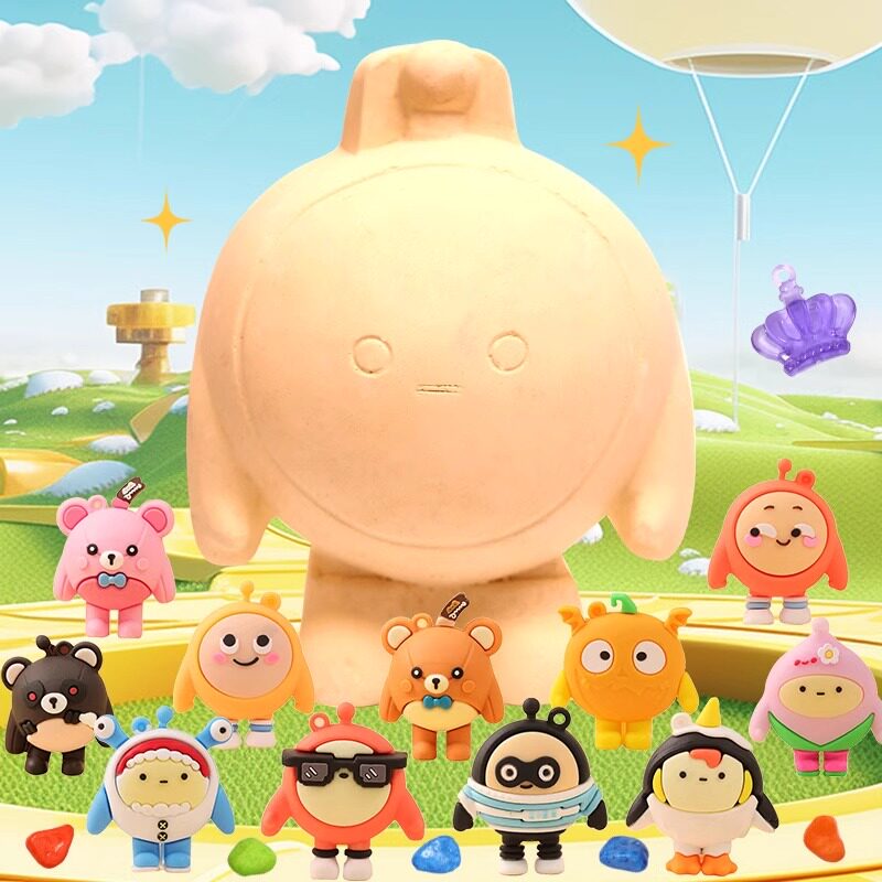 儿童考古挖掘蛋仔派对玩具宝石男孩女孩挖恐龙挖化石挖宝藏敲盲盒