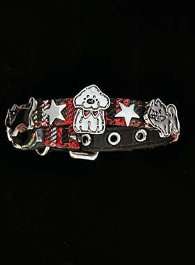 快乐小狗手镯2025新款小众涂鸦设计甜酷星星手环手链新年手饰礼物