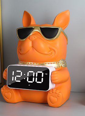 圣优顿树脂客厅纸巾盒轻奢狗摆件