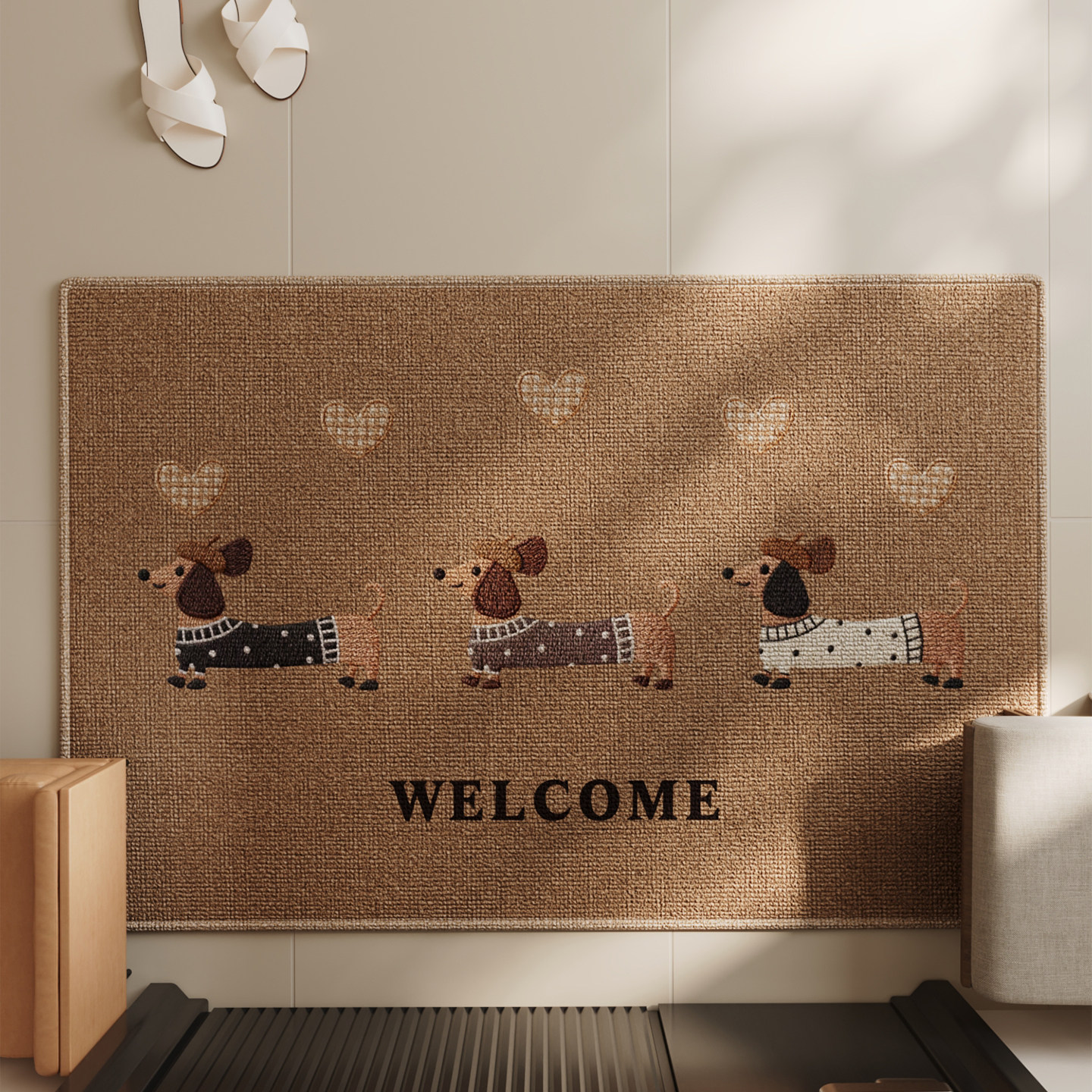 卡通动漫新款门垫入户门耐脏耐磨地垫防滑脚垫子除尘免洗地毯定制 - 图1