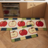 Special kitchen floor mats are stain-resistant and wear-resistant, water-absorbent and quick-drying, imitation linen woven non-slip floor mats, thick and wear-resistant