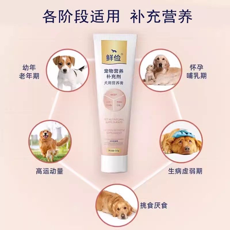 杰克罗素梗犬用营养膏狗狗补充剂宠物成犬幼犬老年犬补充维生素,淘宝优惠券,粉丝福利购,淘宝优惠卷