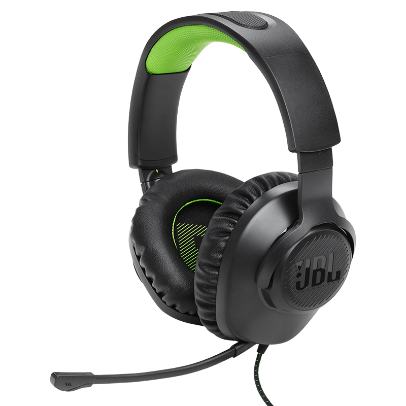 JBL Q100头戴式耳机游戏电竞有线耳麦带话筒麦克风重低音官方正品-图0