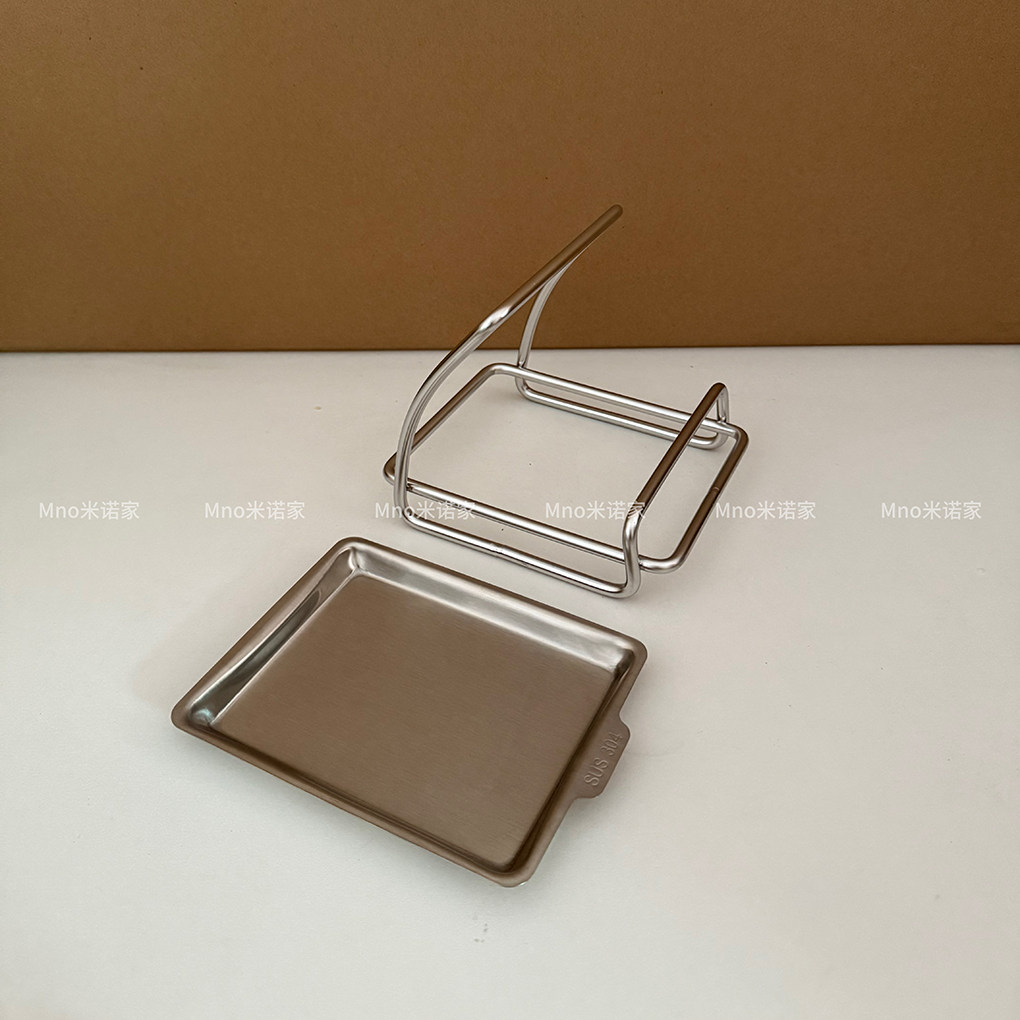 米诺家锅盖架304不锈钢台面置物架厨房多功能锅铲架放锅盖架子砧 - 图1