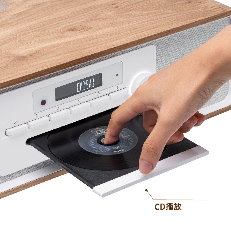 金页复古蓝牙音箱高保真CD播放机hifi发烧级音响FM收音机一体机,淘宝优惠券,粉丝福利购,淘宝优惠卷