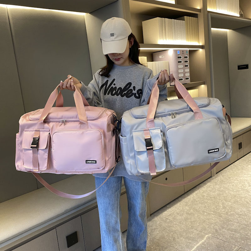 大容量旅行包女运动训练健身包手提双肩两用包行李袋旅游户外背包,淘宝优惠券,粉丝福利购,淘宝优惠卷