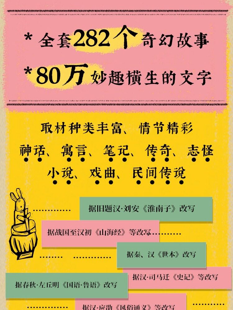 讲了100万次的中国神怪故事全6册秦汉晚清经典古籍现代儿童文学神话鬼怪故事神话寓言笔记传奇志怪小说戏曲民间传说课外阅读上教