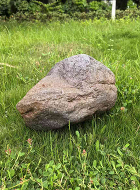 空心鹅卵石道具转角场景装饰布置