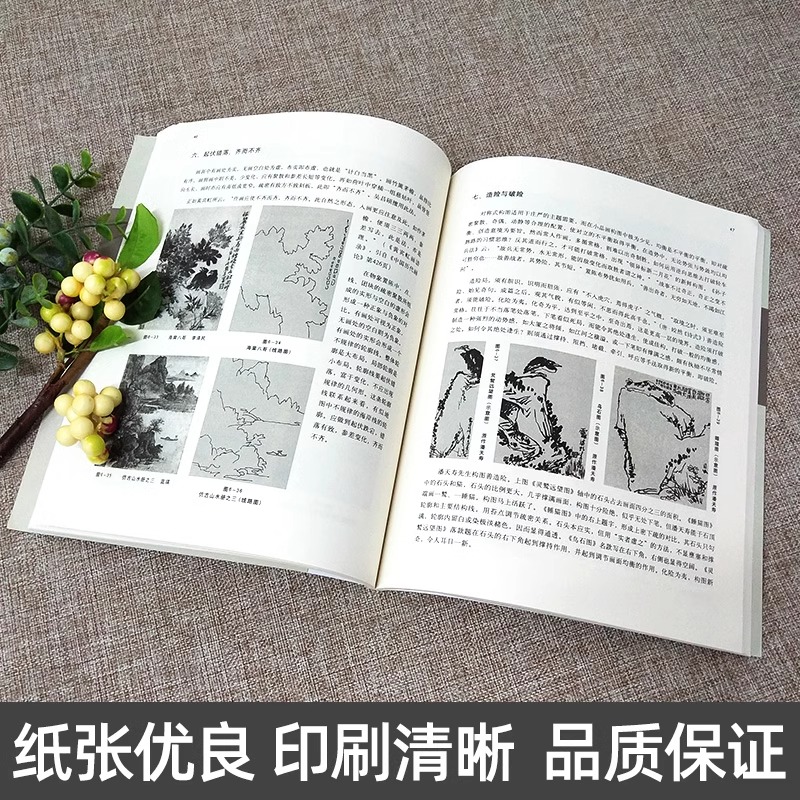 【16开正版】小品画的构图 李泽民著 国画山水小品画的构图教程绘画理论中国画美术基础理论参考资料题款钤印国画构思天津人民美术 - 图1