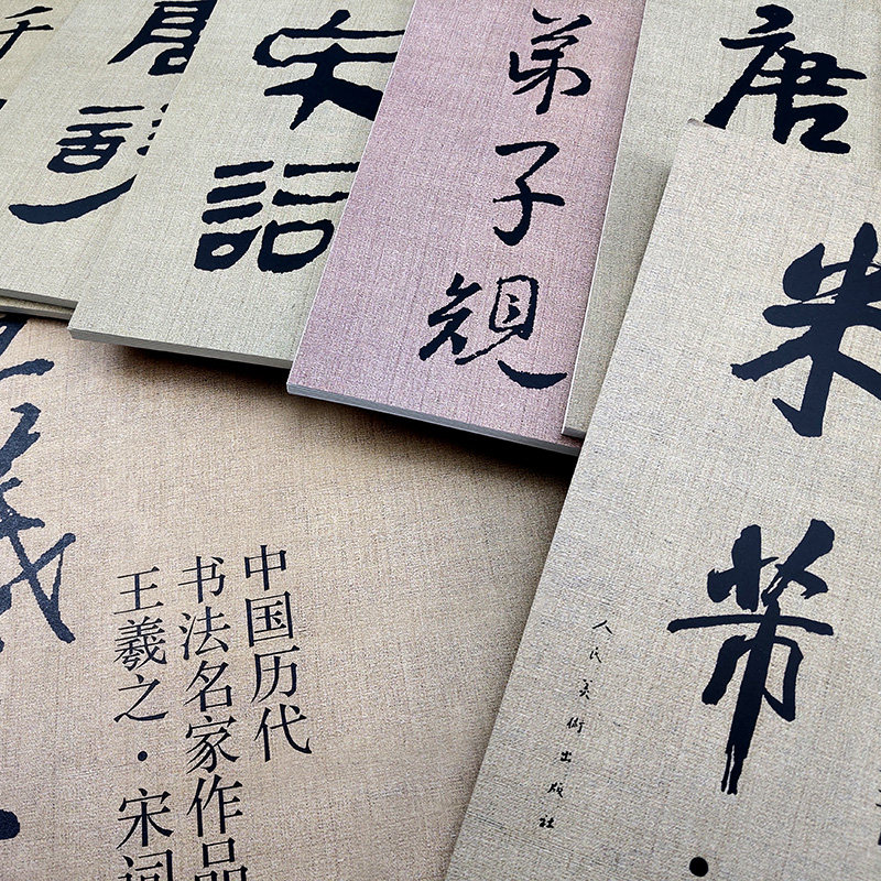 全20册 中国历代书法名家作品集字 颜真卿米芾王羲之孙过庭赵孟頫王铎苏轼唐诗宋词三字经千字文简书楷书行书草书字帖大全临摹范本