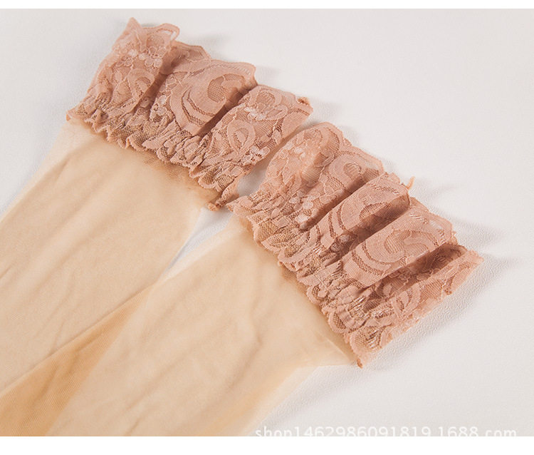 硅胶防滑过膝长筒袜性感蕾丝花边女情趣超薄防勾丝大腿高筒长袜,淘宝优惠券,粉丝福利购,淘宝优惠卷