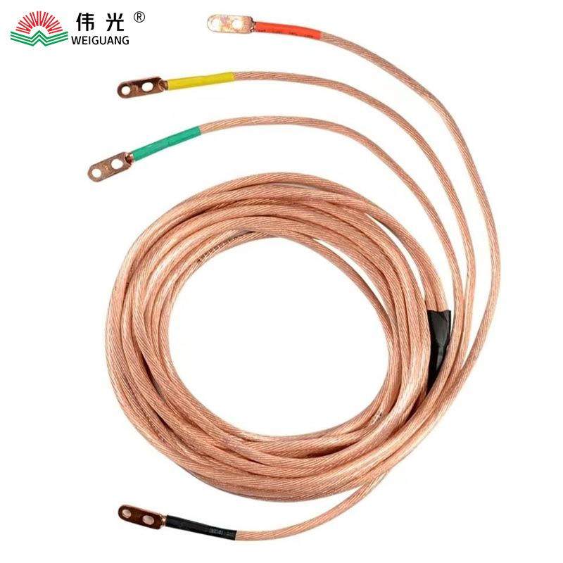 伟光 高压接地线10kv35kv户外高压国标接地线挂钩螺旋双簧接地棒,淘宝优惠券,粉丝福利购,淘宝优惠卷