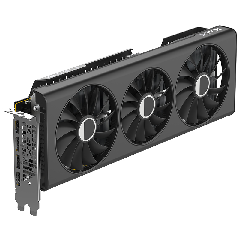 XFX讯景RX 7800XT 16G海外PRO/黑狼游戏显卡amd电竞电脑全新包邮-图3