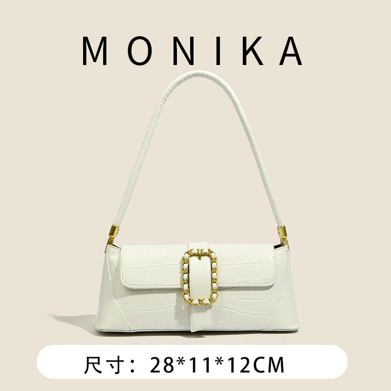 monika小众设计女夏2023马鞍包包 莫妮卡箱包女士包袋