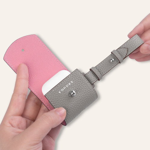 【COGURE】适用AirPods/Pro真皮耳机保护套耳机包防摔便携高级感 - 图0