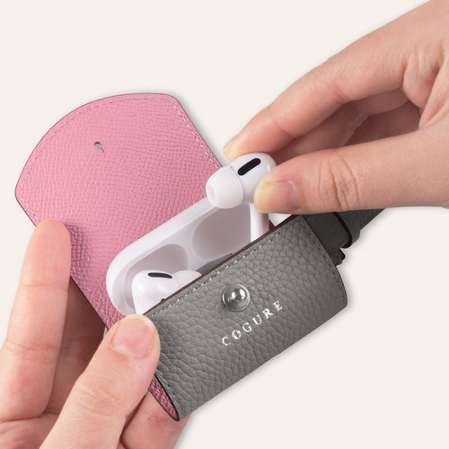 【COGURE】适用AirPods/Pro真皮耳机保护套耳机包防摔便携高级感 - 图1