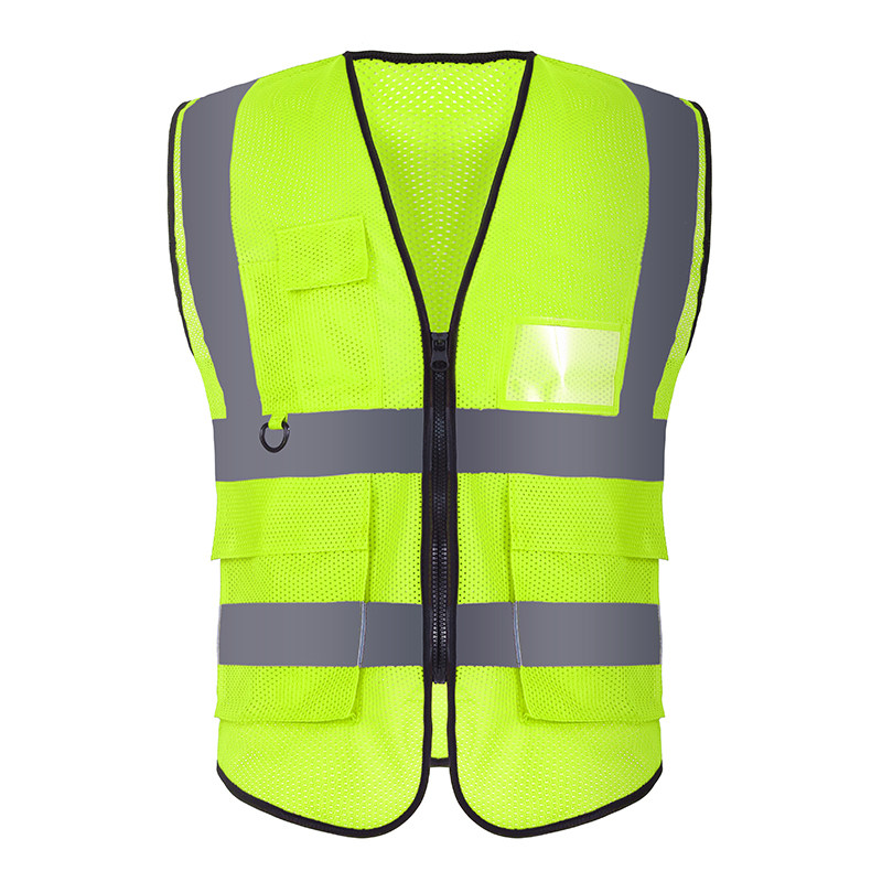反光安全背心工地施工交通建筑环卫工人马甲安全员反光衣背带定制