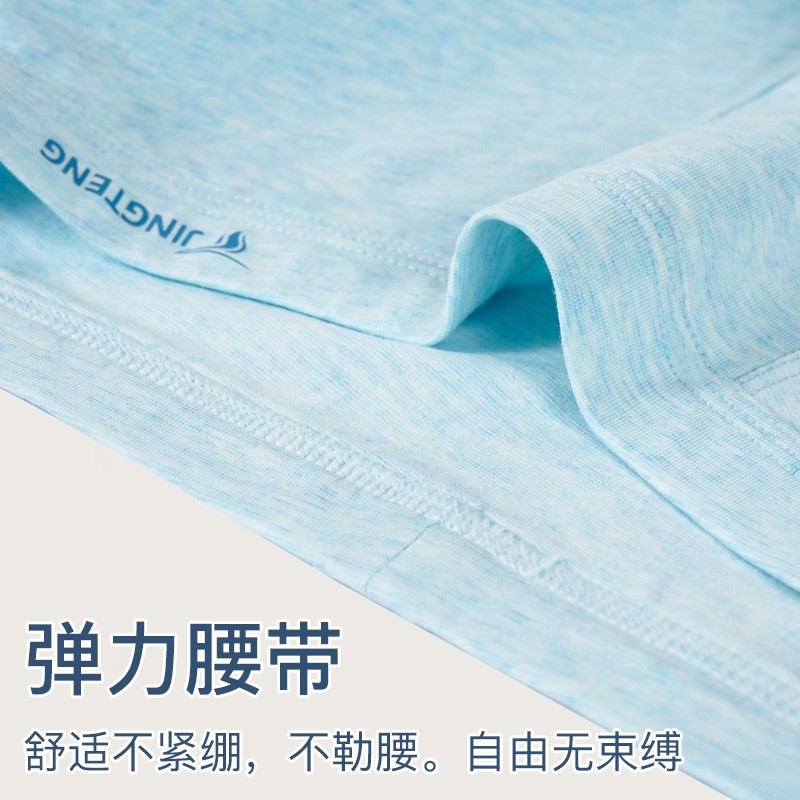 男大童13周岁以上纯棉青少年内裤男发育期学生初中高腰四平角裤头,淘宝优惠券,粉丝福利购,淘宝优惠卷