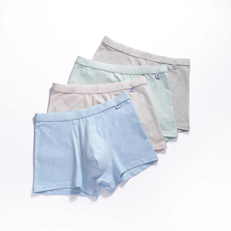 男大童13周岁以上纯棉青少年内裤男发育期学生初中高腰四平角裤头,淘宝优惠券,粉丝福利购,淘宝优惠卷