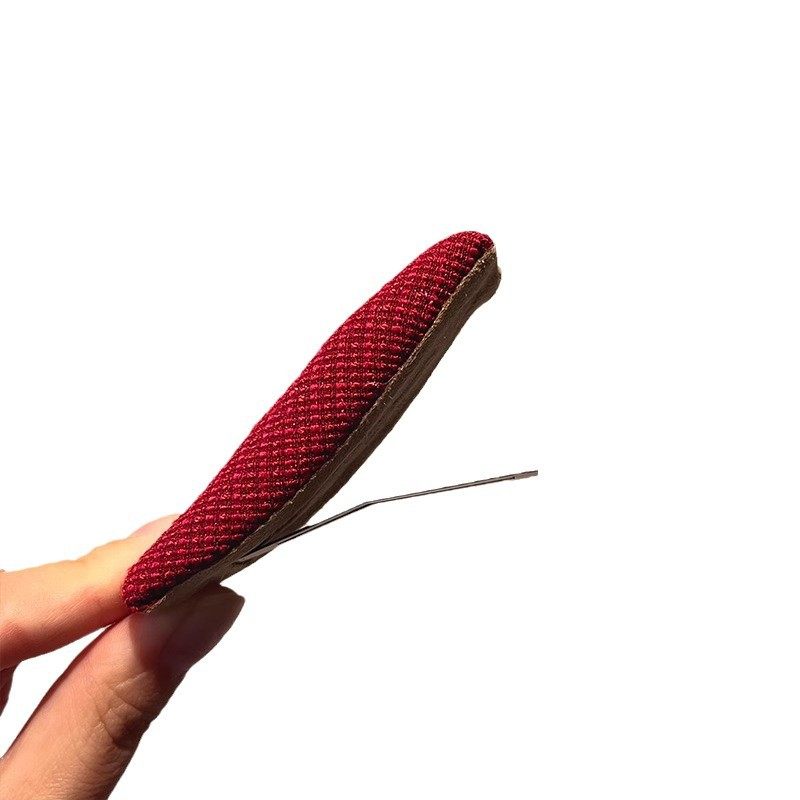 酒红色刘海bb夹女前额碎发侧边发卡感后脑勺碎发夹子气质头饰,淘宝优惠券,粉丝福利购,淘宝优惠卷